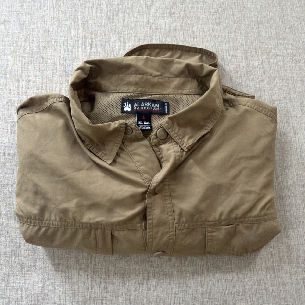 Alaskan HardGear AKHG Duluth Shirt Mens 2XLT Tongass Wicking Big & Tall Workwear - Picture 10 of 12